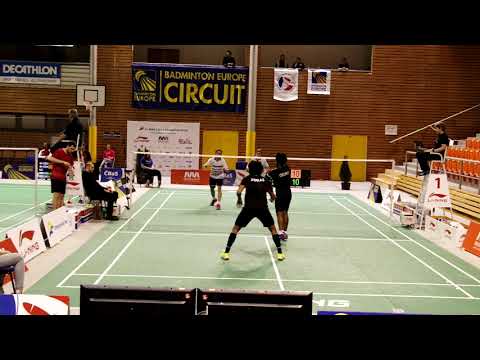 Czech Open 2017 - MD Arun George, Sanyam Shukla  - Christopher Grimley, Matthew Grimley - 2. game