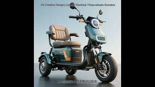 AI Creative Design Leisure Electrical 3 Wheels Scooter