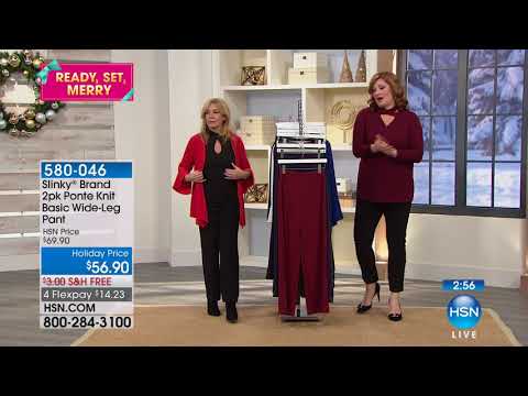 HSN | Slinky Brand Fashions 12.12.2017 - 11 AM