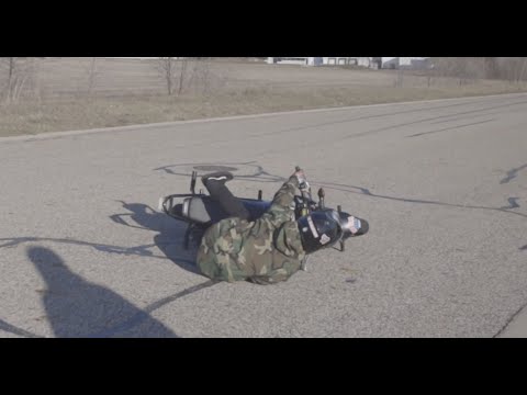 2022 HONDA GROM SCRAPES IN 30 DEGREE WEATHER !!!