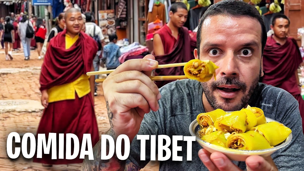 UM DIA INTEIRO PROVANDO COMIDA DO HIMALAIA 🇳🇵