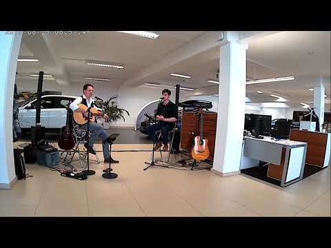 Mit Anthony im Autohaus Strauß in Zwickau