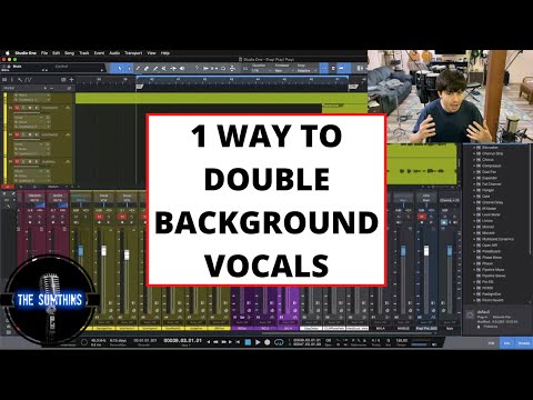 1 Way To DOUBLE Background VOCALS In Your Mix