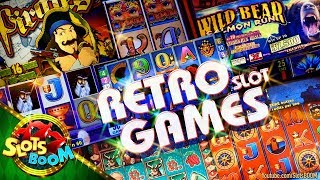 RETRO SLOT GAMES !!! Classic Video Slots IGT & Aristocrat in Casino