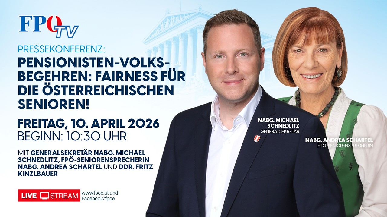 Start zum Pensionisten-Volksbegehren – Fairness für die österreichischen Senioren!