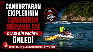 Akçakocada Cankurtaranlar Olası Faciayı Önledi