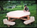 Octagon Picnic Table how to build