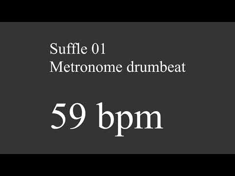59 bpm suffle drumbeat metronome01