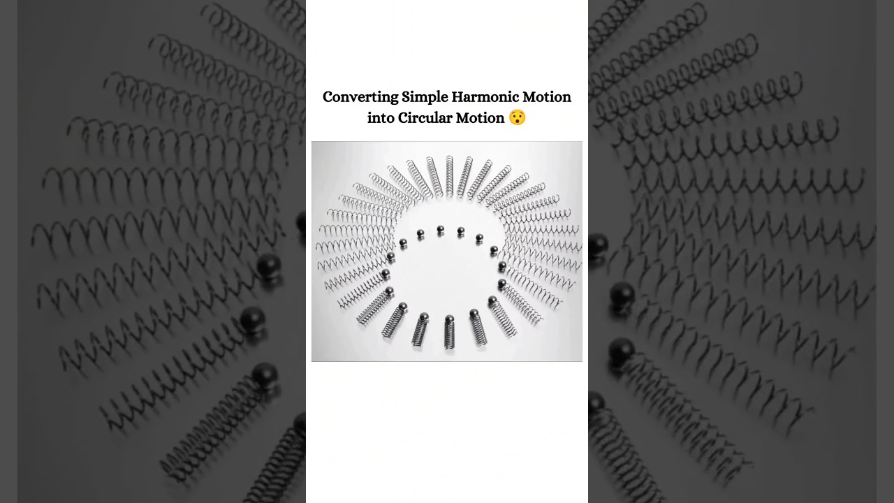 uniform harmonic motion result in circular motion