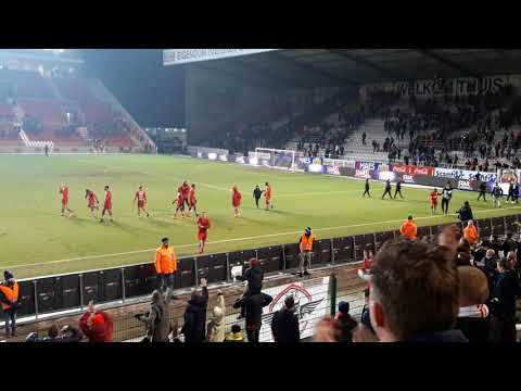 R Antwerp FC - KAS Eupen: 2-0 viering spelers