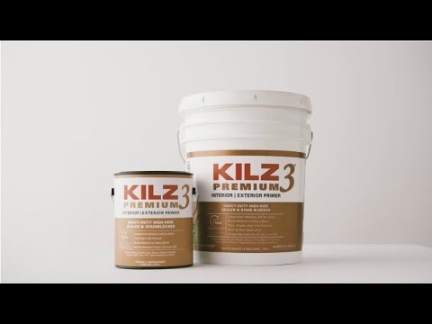 KILZ 3® Premium Primer: Heavy-Duty Stain Blocking & Smooth Finish