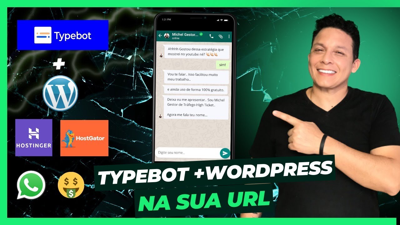 [URGENT] TYPEBOT + WORDPRESS ON HOSTGATOR at YOUR OWN URL - THE FULL STEP BY STEP