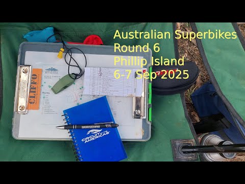 Waving Green ASBK Round 6 2025 at Phillip Island