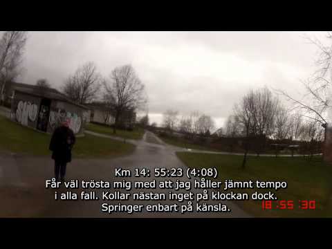 Örebro AIK Halvmaraton 2015 - 21,1 km (Löparperspektiv, lång)