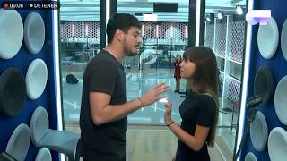OT2017 AITANA y CEPEDA ensayan No puedo vivir sin ti  en el BOX - BcnXico77