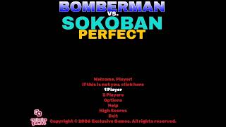 Bomberman vs. Sokoban Perfect (Windows, game walkthrough) - Level 1 (1 Player)