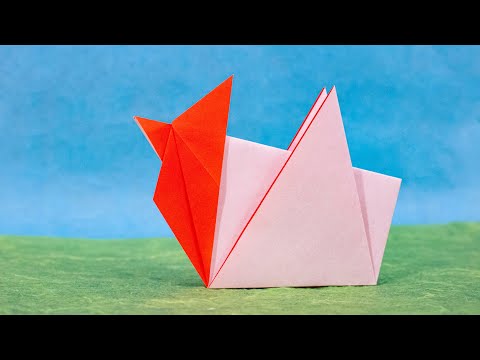 Origami Rooster Tutorial (Traditional)