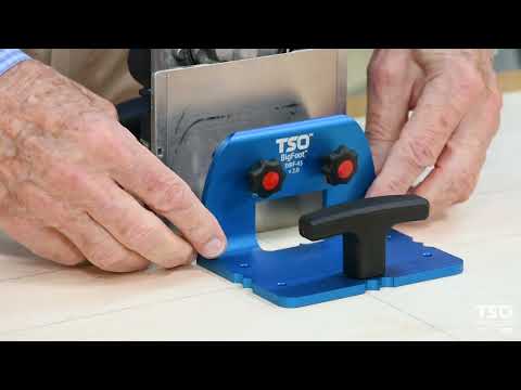 The BEST Festool DOMINO accessory. DBF-45 BigFoot™ Base System for the DF500 & DF700XL
