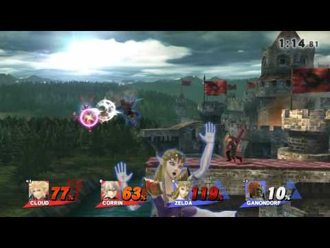 Cloud and Corrin vs Zelda and Ganondorf​!