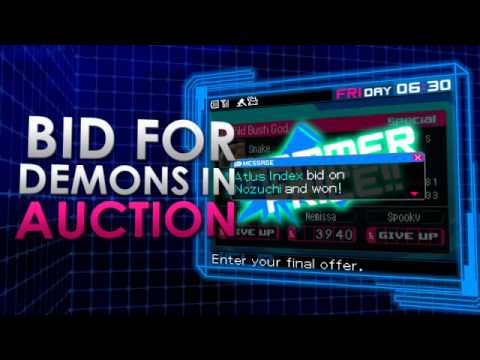 Shin Megami Tensei: Devil Survivor 2 (DS) Trailer