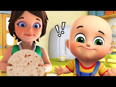 Mummy Ki Roti Gol Gol and much more | Hindi Rhymes for Children | Jugnu kids hindi