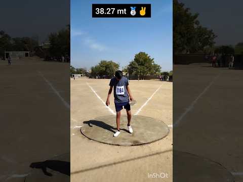 discus throw under 14 silver medal🥈 #shrots #virealshorts #hrm