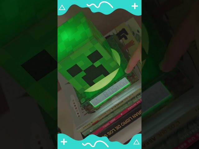 Vídeo relacionado con Kids Euroswan- Reloj LED Minecraft, Multicolor (MIN4129)