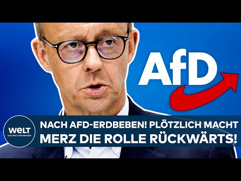 FRIEDRICH MERZ: Nach dem AfD-Erdbeben! Jetzt macht der CDU-Chef die Rolle rückwärts bei Twitter