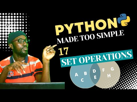 Python Set Operations 17