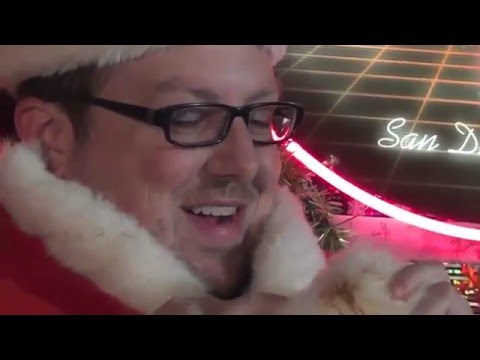 Mega64 377 ChristmasCast 2015 - Ceremonial Santa Suit Licking