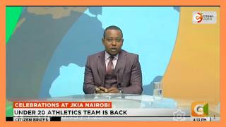 Kenya’s U20 athletics team returns home after impressive Oregon outing