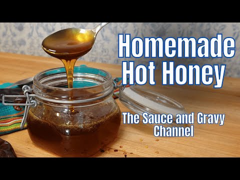 How to Make Homemade Hot Honey | Sweet Meets Heat | Sweet and Spicy Honey