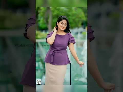 New blouses design 2022 / women officeware blouses design / latest top design #shorts