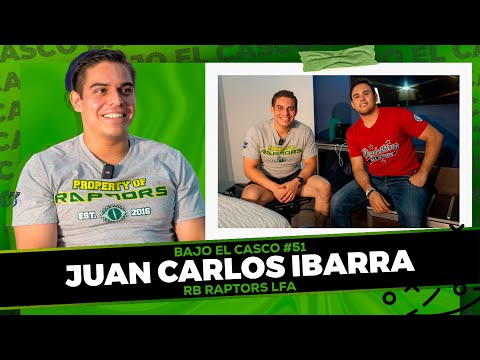 Bajo el casco #51. Juan Carlos Ibarra. RB Raptos LFA.