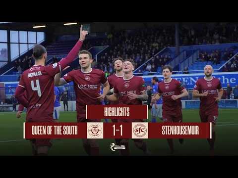 Queen of the South Dumfries 1-1 FC Stenhousemuir 