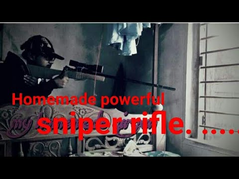 How to make a powerful sniper rifle  (powerful but not harmful ) Video
