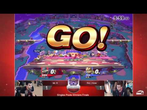 UGC Smash 4 Singles Pools - Mr. R (Sheik) vs. Rvl l Xzax (Fox)