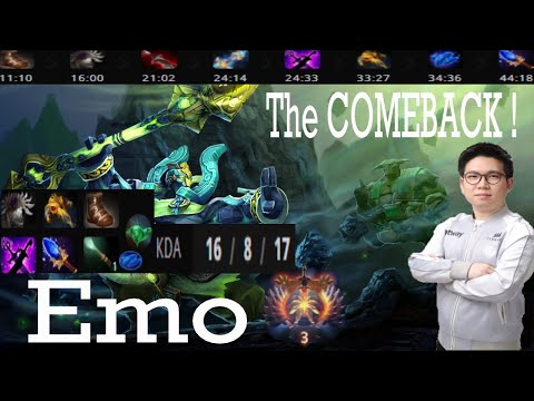 Emo Earth Spirit Mid [ The COMEBACK ] Gameplay Patch 7.31b - Dota 2 Full Gameplay player perspective