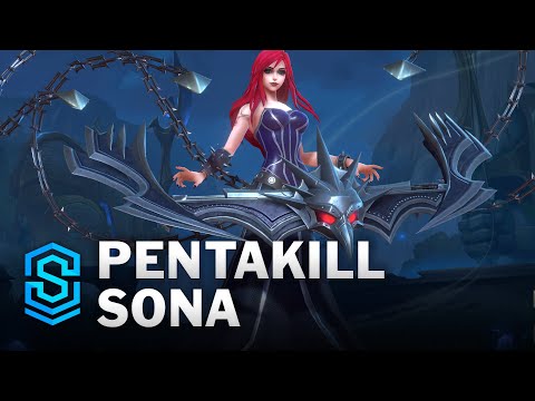 [OUTDATED] Pentakill Sona Wild Rift Skin Spotlight