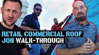 How to Sell Retail Commercial Roof Jobs - Worthouse Metal Walk-through #leehaight #skydiamonds