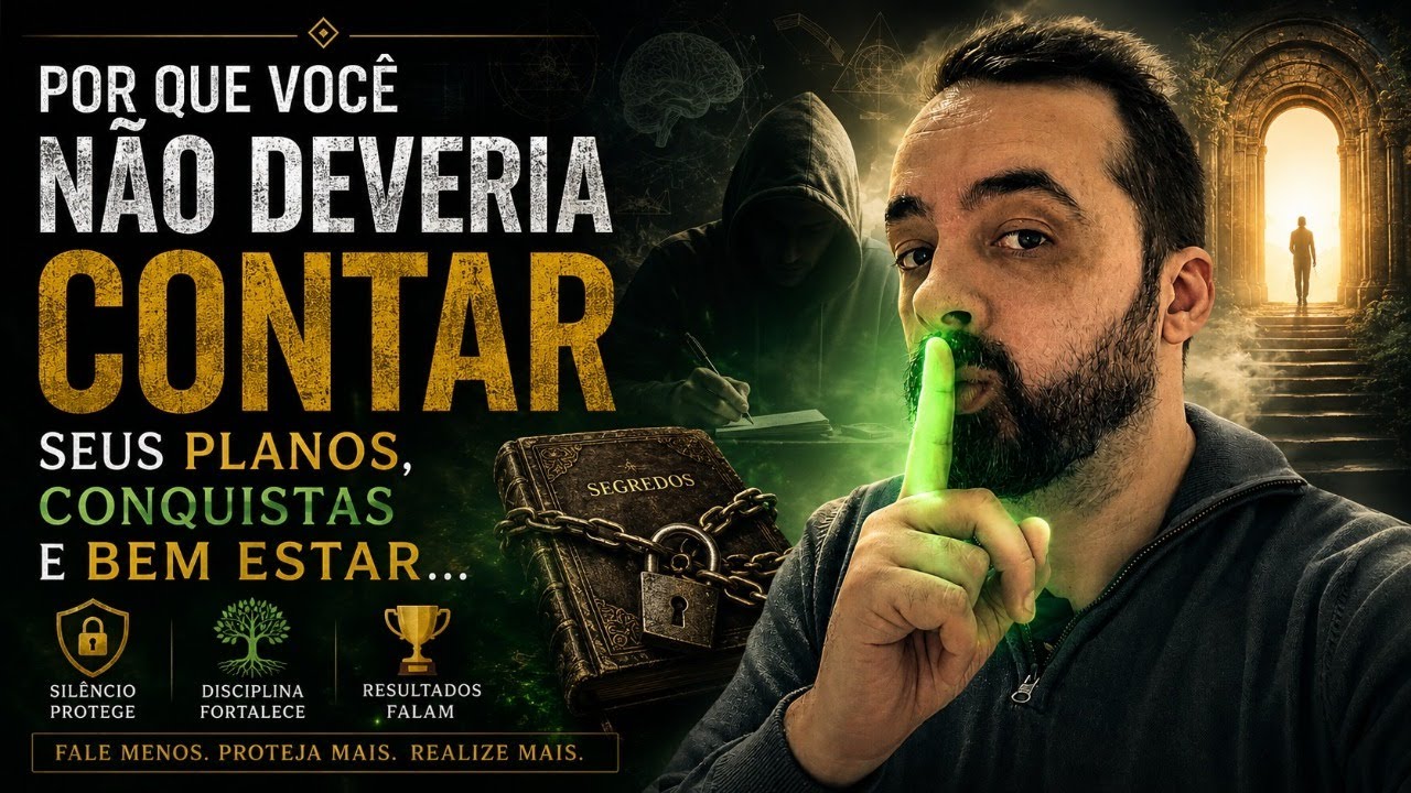 POR QUE VOCÊ NÃO DEVERIA CONTAR SEUS  PLANOS, CONQUISTAS E BEM ESTAR