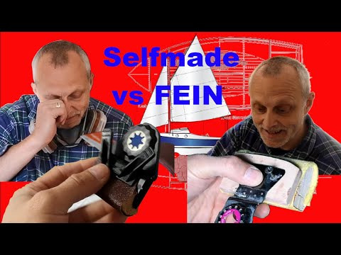 Pocketship 12: Selbstgebautes Tool besser als FEIN? Schleifen von Hohlkehlen