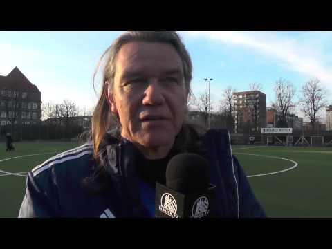 Klaus Pablo Torgau (SC Eilbek II) und Hansjörg Kallenbach (Trainer USC Paloma II)