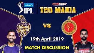 Kolkata vs Bangalore T20 | Live Scores and Analysis (English) | IPL 2019