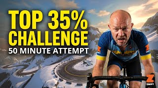 50 Minutes Alpe du Zwift | Did I Make Top 35%?