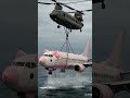 Helicopter Lifts Hello Kitty Plane!