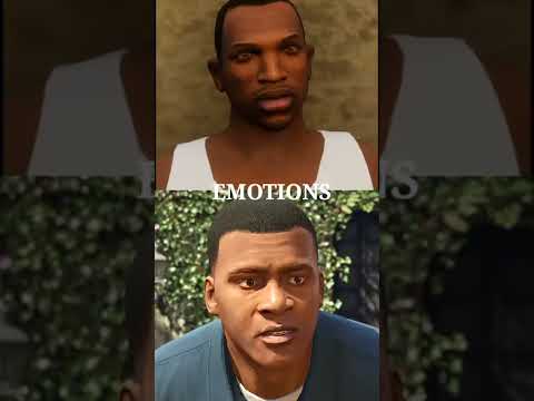 CJ VS FRANKLIN | GTA 5 VS GTA SA