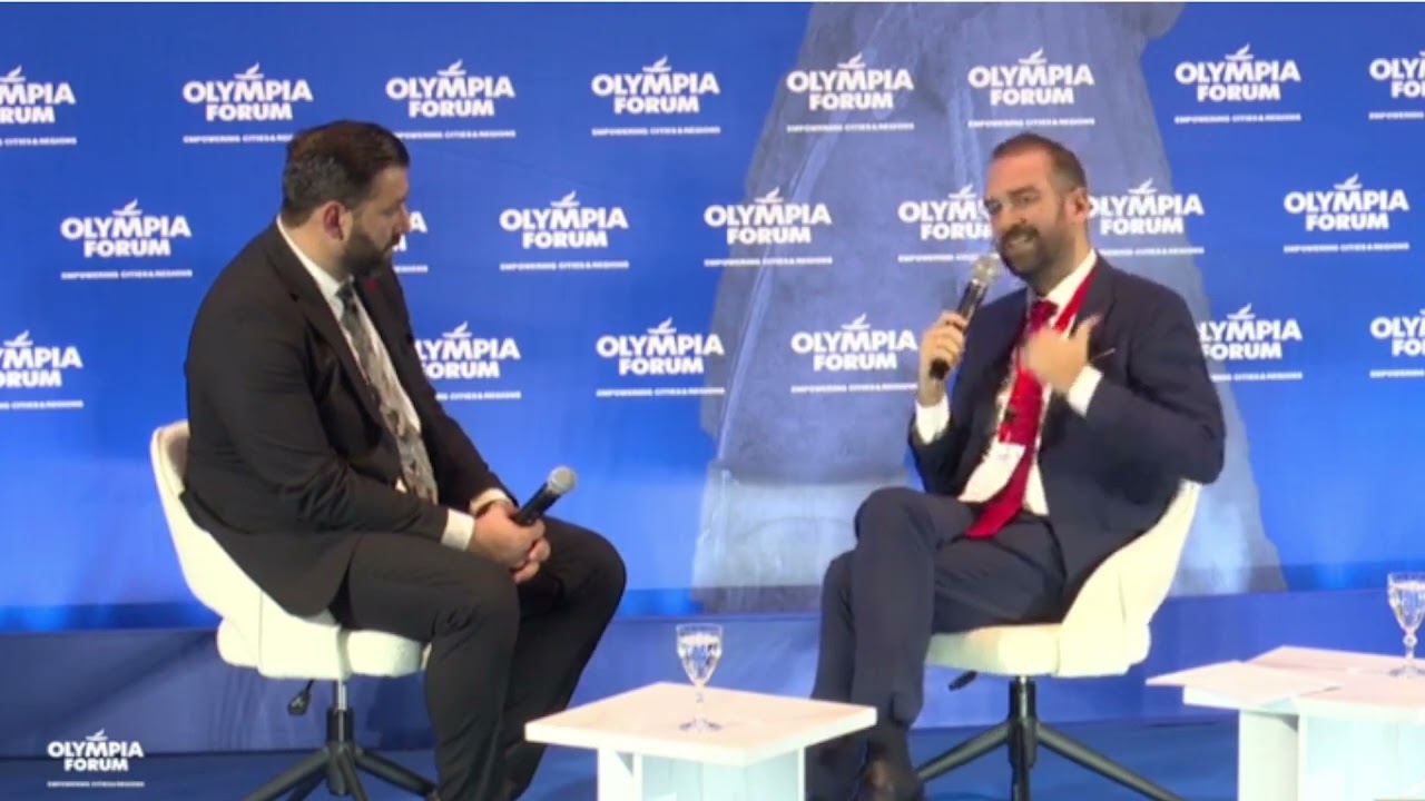 ΝΕΚΤΑΡΙΟΣ ΦΑΡΜΑΚΗΣ Ι OLYMPIA FORUM VI: ΣΥΖΗΤΗΣΗ ΜΕ ΤΟΝ ΓΙΩΡΓΟ ΜΙΚΕΛΟΠΟΥΛΟ