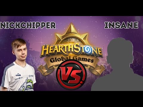 NickChipper ПРОТИВ Insane // NickChipper VS Insane // Hearthstone Global Games