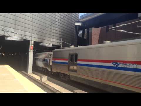 Railfanning at Route128, South Station, North Station, and Back Bay